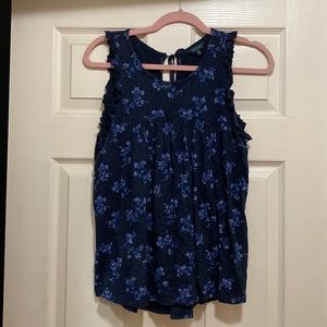 Lucky brand floral tank top